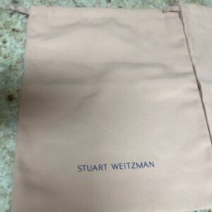 (2) Stuart weitzman pink dust bags